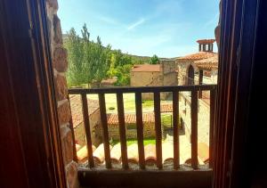 Balkón nebo terasa v ubytování CTR Casona Santa Coloma