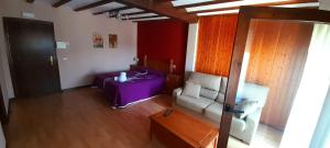 Posezení v ubytování CTR Casona Santa Coloma