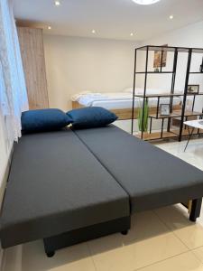 Postel nebo postele na pokoji v ubytování Apartments Dvory Free parking