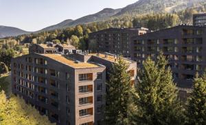 Nespecifikovaný výhled na hory nebo výhled na hory při pohledu z apartmánu