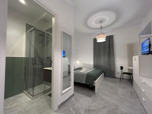 Koupelna v ubytování Flo Guest House