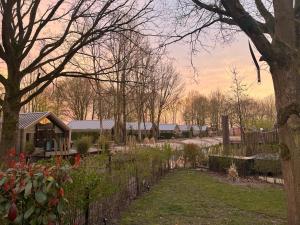 Zahrada ubytování Ferienhaus tinydroom im Europarcs Bad Hoophuizen am Veluwemeer