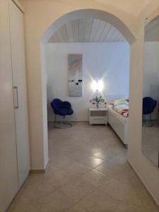 Postel nebo postele na pokoji v ubytování Traum Ferienwohnung mit 2 Schlafzimmern und Pool am Meer, Kroatien, Istrien, Liznjan bis 6 Personen, Urlaub an der Adria