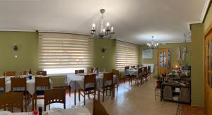 Restaurace v ubytování Hostal Monica