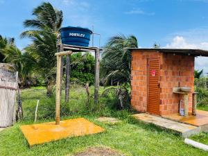 バヘイリーニャスにあるRedário nos Lençois Maranhenses - Canto de Atinsの小型レンガ造の実用化