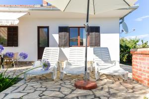 Patio alebo iná vonkajšia časť ubytovania Haus Perkovic