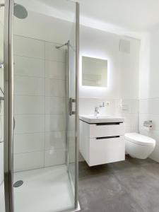 Vannituba majutusasutuses Strandläufer 1