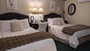 Postel nebo postele na pokoji v ubytování Amherst Inn - Virginia