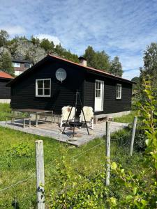 Zahrada ubytování Cabin in Valldalen, Røldal