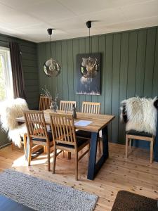 Posezení v ubytování Cabin in Valldalen, Røldal