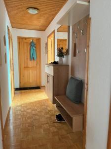 Kuchyň nebo kuchyňský kout v ubytování Ferienwohnung Seiringer