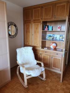 A kitchen or kitchenette at Simonhöhe Appartment with Swimmingpool