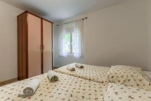 Posteľ alebo postele v izbe v ubytovaní Wohnung für 23 Personen mit Privatsphäre