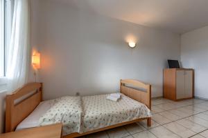 Posteľ alebo postele v izbe v ubytovaní Wohnung für 23 Personen mit Privatsphäre