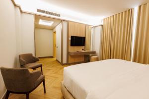 Sjónvarps- og/eða afþreyingartæki á Hotel Fieri