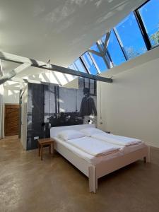 Ένα ή περισσότερα κρεβάτια σε δωμάτιο στο XL-Apartment 1889 +16 φωτογραφίες