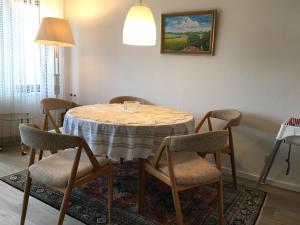 Posezení v ubytování Strandnahe Ferienwohnung mit Terrasse