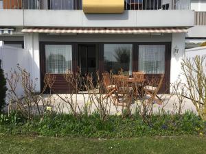 Zahrada ubytování Strandnahe Ferienwohnung mit Terrasse + 12 fotografií