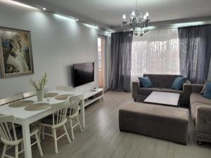 Posezení v ubytování Guest Apart Arda