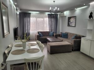 Posezení v ubytování Guest Apart Arda