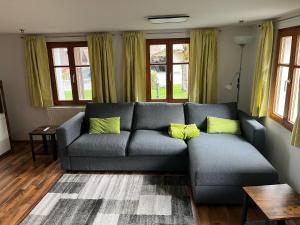 Posezení v ubytování Ferienwohnung Schneider