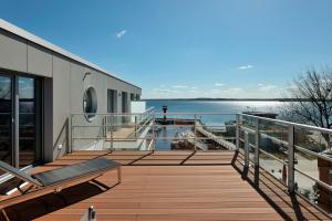 Apartmenthaus Hafenspitze  Ap 37 "Sonnendeck", Blickrichtung Offenes Meer, Strand, Innenstadt - a72366