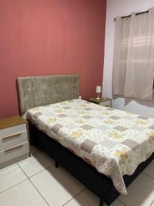 Una cama o camas en una habitación de Cabañas Parada 8