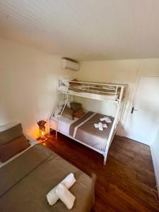 Postel nebo postele na pokoji v ubytování Mada'Zen + 28 fotografií
