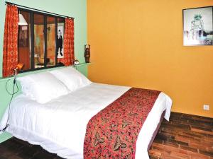 Postel nebo postele na pokoji v ubytování Apartment in Normandy near Pebble Beach