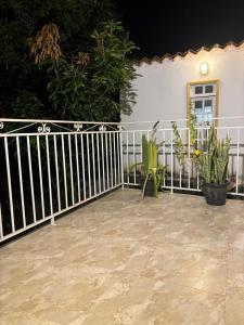 Balkón nebo terasa v ubytování Casa 74 Diamantina MG