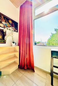 Μπαλκόνι ή βεράντα στο Comfy Studio Apt for up to 3P, 10Min to FAC Platz