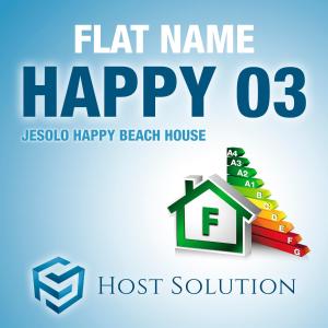 The floor plan of Jesolo Happy Beach House - Host Solution