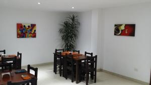 Posezení v ubytování Hotel Casa Suite Curiti