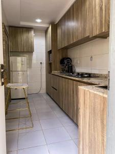 Kuchyň nebo kuchyňský kout v ubytování Reebsah Luxury stay