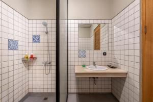 Koupelna v ubytování Mogens Guesthouse