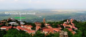 an apartment guest house on top of a mountain at Abramichi Guest House in Sighnaghi