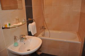 Kamar mandi di Hotel Lions Plzen