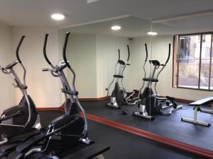 Fitness centrum a/nebo fitness zařízení v ubytování Azzaí Bellas Artes