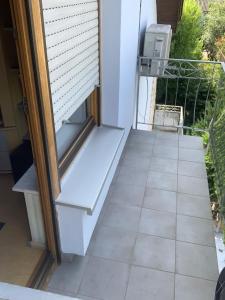 Balkón nebo terasa v ubytování klimatisiere Dachwohnung in Weinsberg-Gellmersbach