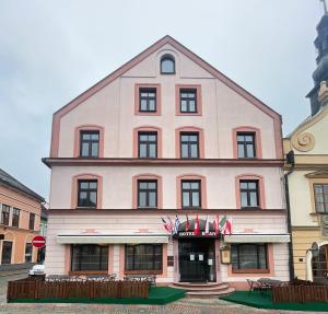 Budova, kde se hotel nachází