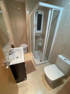 Bilik mandi di Apartamento playa 2