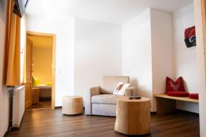 Posezení v ubytování Pension Waldwinkel