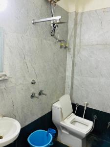Koupelna v ubytování Fieasta Homestay