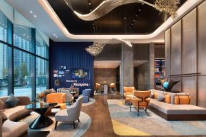 Posezení v ubytování Hampton by Hilton Changsha Moon Island