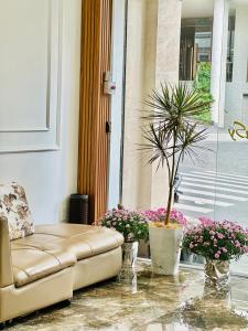 Posezení v ubytování Hotel Pansy