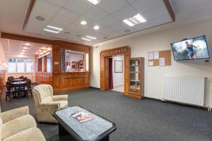 Μια τηλεόραση ή/και κέντρο ψυχαγωγίας στο Sport Hotel Gejzirpark