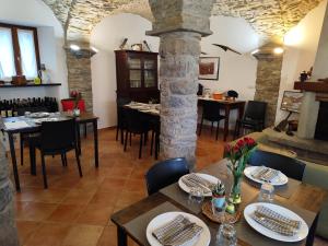 Χώρος καθιστικού στο B & b da Gisella - Agriturismo Podere Barzia +22 φωτογραφίες