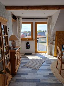 Posezení v ubytování Fewo ,Sonnenstübchen,