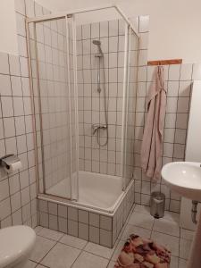 Bilik mandi di Appartement Sandwater