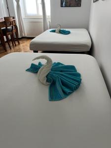 Posteľ alebo postele v izbe v ubytovaní Home in Krakow Silvio's Apartments